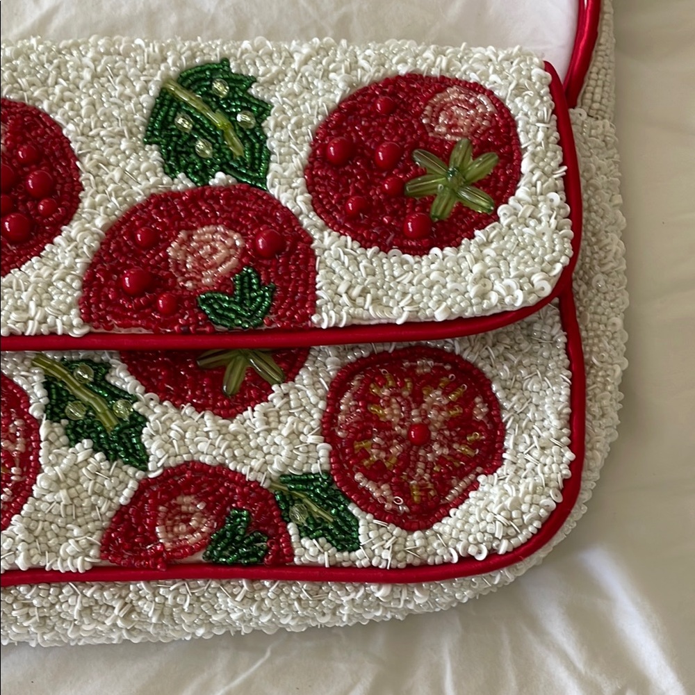 NWT TikTok Viral Beaded Bag - Tomatoes - Picture 8 of 10